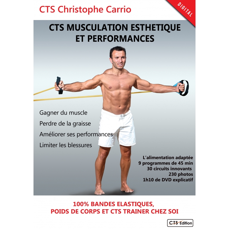 Kit musculation à l'élastique avec planche exercices poids du corps