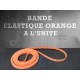 Bande élastique orange à l'unité