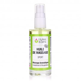 Synergie  d'huiles essentielles de massage sport 50 ml