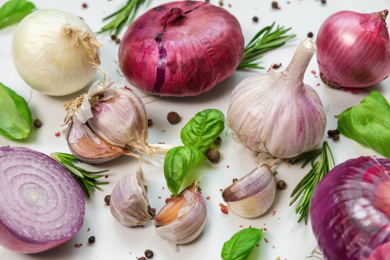 GARLIC, ONION: foods for better health and loss of ...